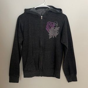 Metal Mulisha long sleep zip hoodie